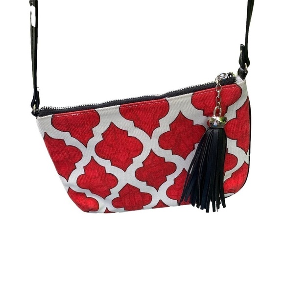 Brighton Love Dove Pouch Bird & Holly Print Purse Crossbody Handbag - Picture 6 of 6